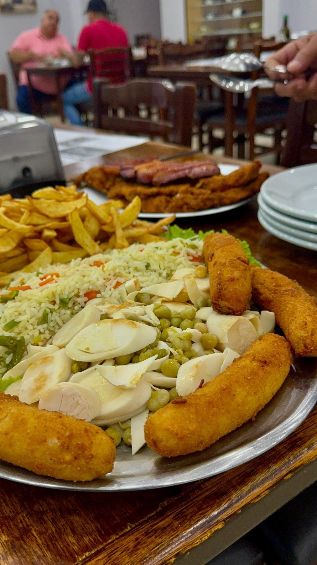 Prato especial para compartilhar